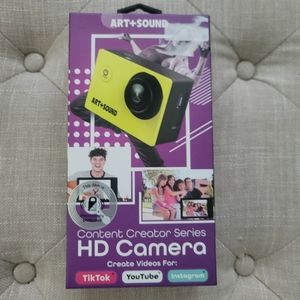 ART + SOUND Content Creator Camera TikTok TT YouTube Instagram HD Camera
